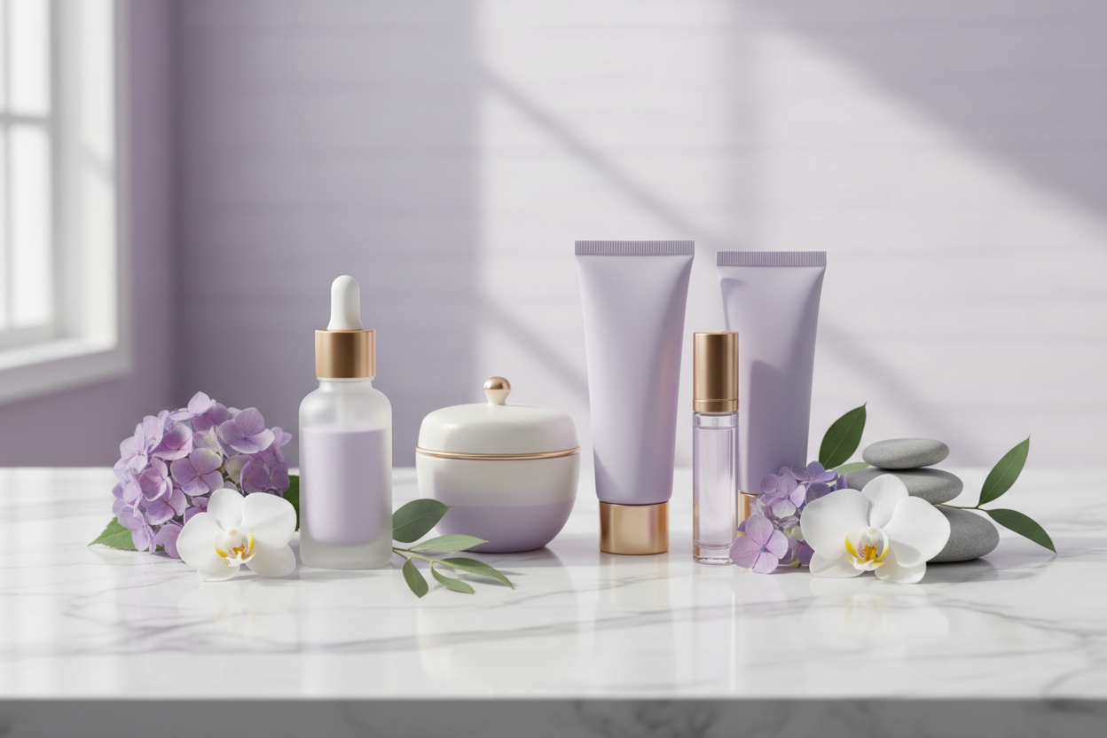 Hero slide - Beauty products